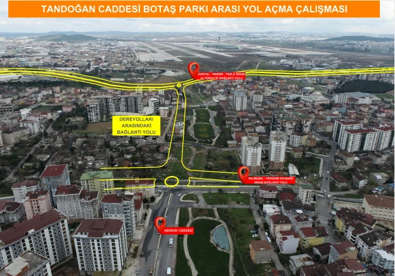 Tandoğan Caddesi -BOTAŞ Parkı Yolu